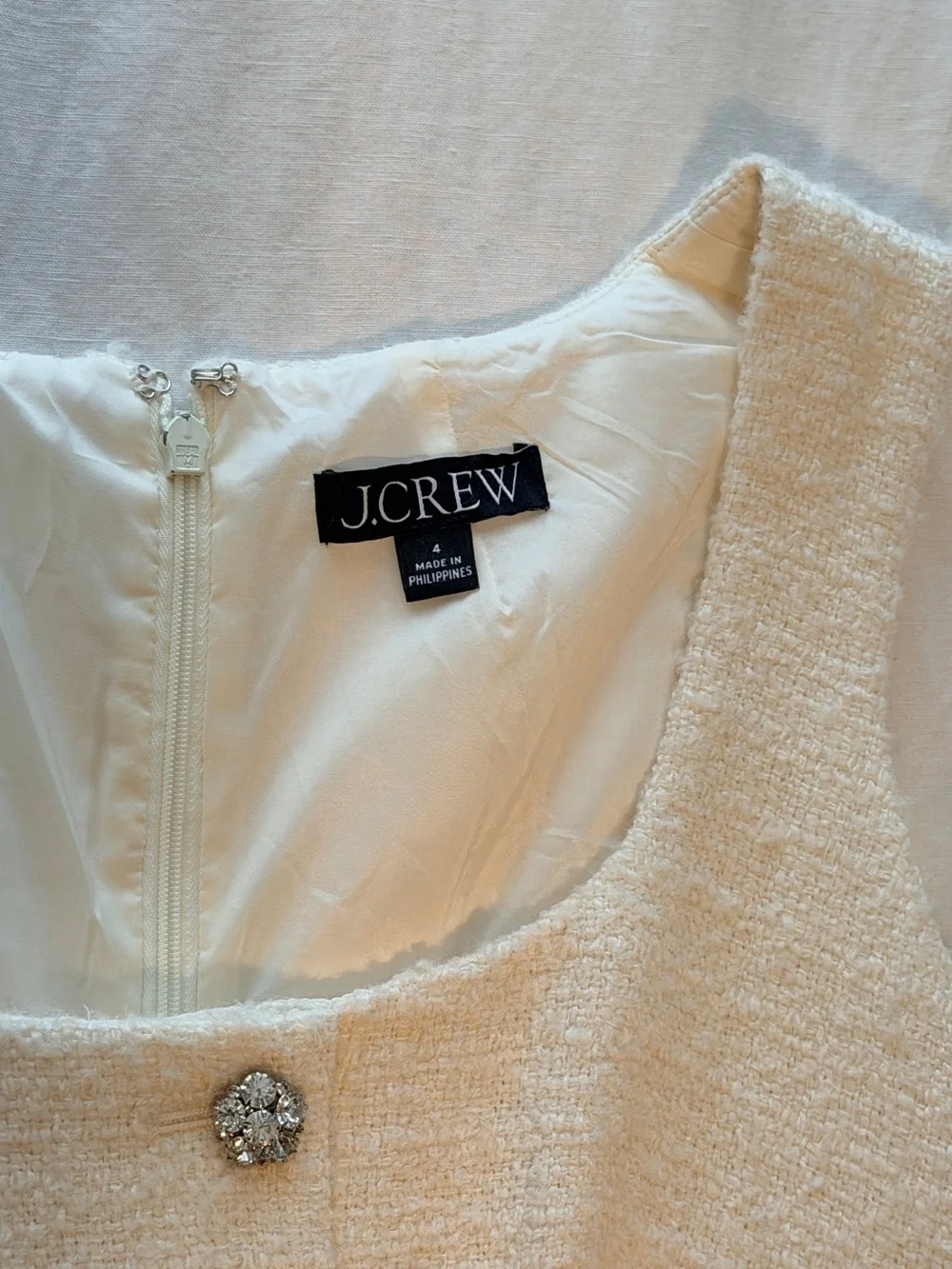 J. Crew sleeveless crew